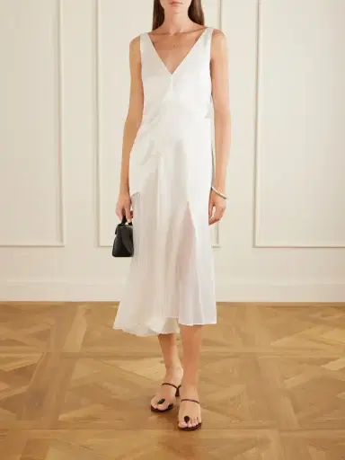 SIR. Ingrid Chiffon Midi Dress | Thumbnail 2 SIR. Ingrid Chiffon Midi Dress | Thumbnail 2