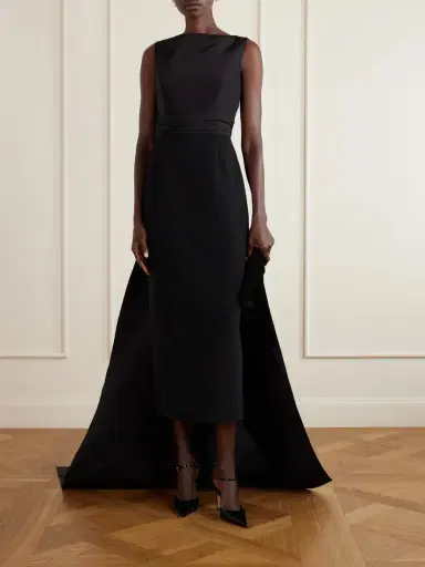 Carolina Herrera Bow-detailed Faille Gown | Thumbnail 2 Carolina Herrera Bow-detailed Faille Gown | Thumbnail 2