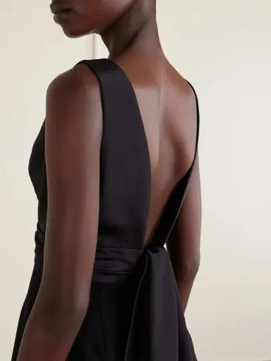 Carolina Herrera Bow-detailed Faille Gown | Thumbnail 4 Carolina Herrera Bow-detailed Faille Gown | Thumbnail 4