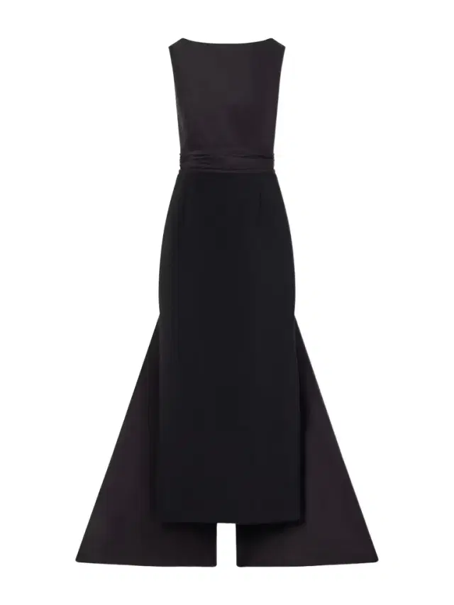 Carolina Herrera Bow-detailed Faille Gown