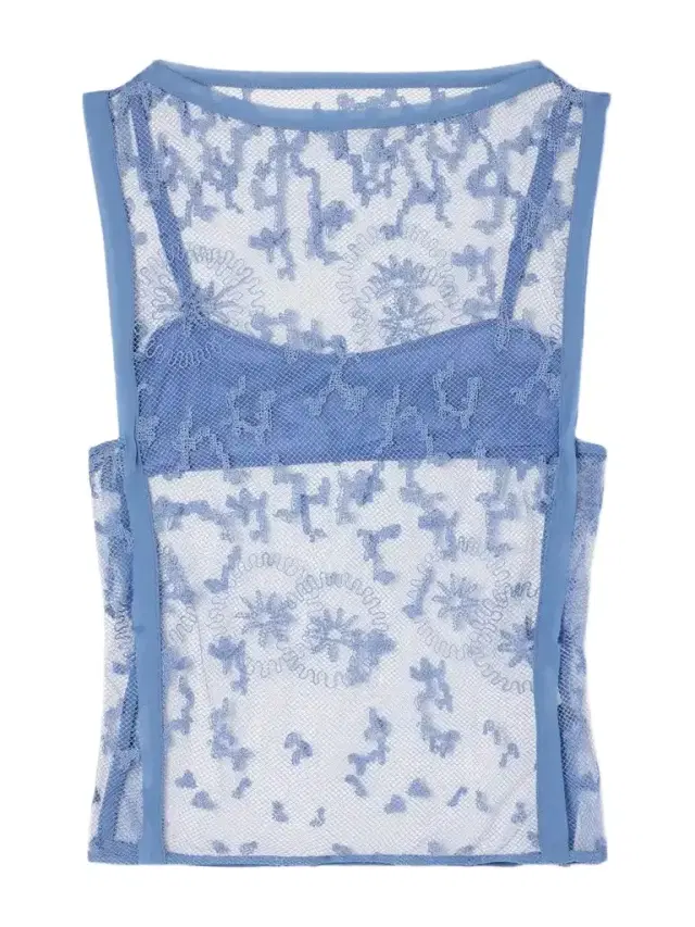 Leif Embroidered Tulle Top