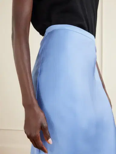 Anine Bing Bar Silk-charmeuse Maxi Skirt | Thumbnail 4
