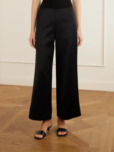TOTEME Satin Wide-leg Pants | Thumbnail 3