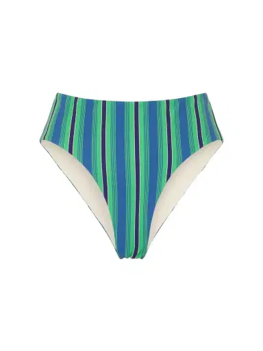 ALÉMAIS Margo Striped Bikini Brief | Thumbnail 1