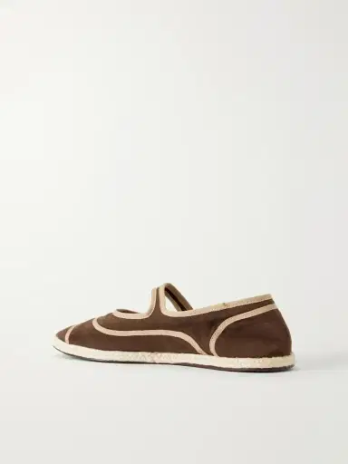 Staud Nora Canvas Espadrille Mary Jane Flats | Thumbnail 3