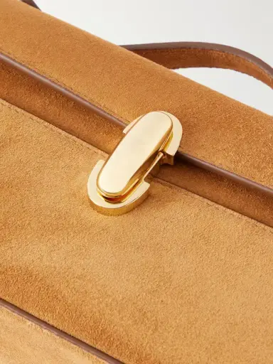 Savette Slim Symmetry Suede Clutch | Thumbnail 5 Savette Slim Symmetry Suede Clutch | Thumbnail 5