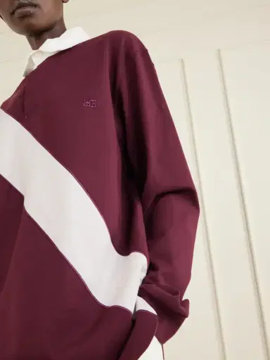 Wales Bonner Prism Cotton-jersey Polo Shirt | Thumbnail 4 Wales Bonner Prism Cotton-jersey Polo Shirt | Thumbnail 4