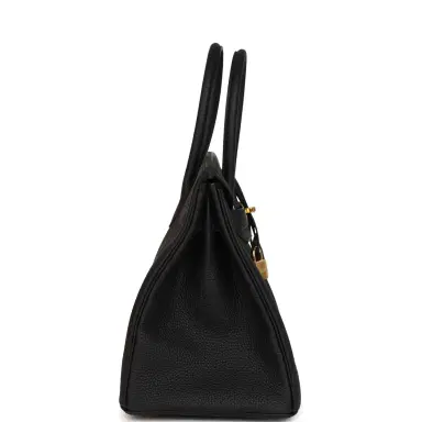 HERMÈS Hermes Birkin 30 Black Togo Gold Hardware | Thumbnail 3 HERMÈS Hermes Birkin 30 Black Togo Gold Hardware | Thumbnail 3