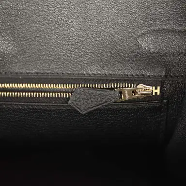HERMÈS Hermes Birkin 30 Black Togo Gold Hardware | Thumbnail 9 HERMÈS Hermes Birkin 30 Black Togo Gold Hardware | Thumbnail 9