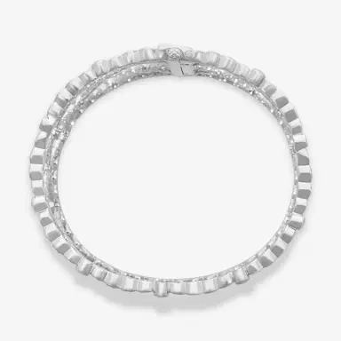 Hearts On Fire Hearts On Fire Lorelei Lattice 18K White Gold Diamond Bracelet by The Solist | Thumbnail 2