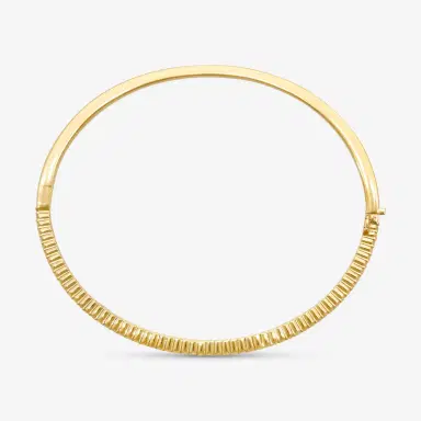 Mémoire Mémoire Paramount 18K Yellow Gold Double Row Diamond Bangle Bracelet by The Solist | Thumbnail 2 Mémoire Mémoire Paramount 18K Yellow Gold Double Row Diamond Bangle Bracelet by The Solist | Thumbnail 2