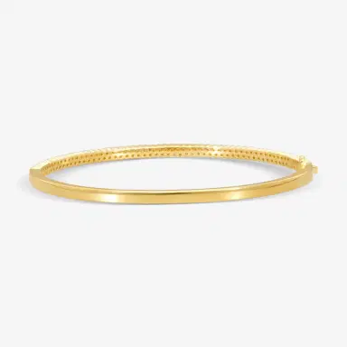 Mémoire Mémoire Paramount 18K Yellow Gold Double Row Diamond Bangle Bracelet by The Solist | Thumbnail 3 Mémoire Mémoire Paramount 18K Yellow Gold Double Row Diamond Bangle Bracelet by The Solist | Thumbnail 3