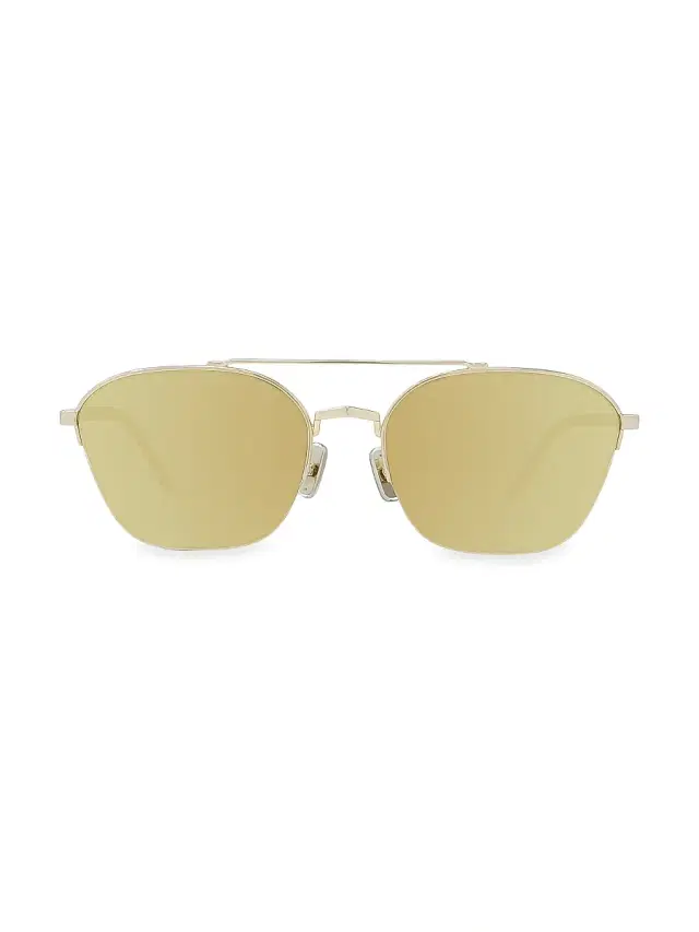 Givenchy Women's 57MM Aviator Sunglasses - Gold