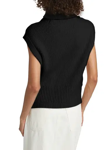Simkhai Women's Maple Ribbed Sleeveless Top - Black - Size XL | Thumbnail 5 Simkhai Women's Maple Ribbed Sleeveless Top - Black - Size XL | Thumbnail 5