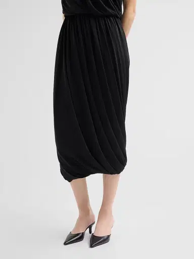 Cinq à Sept Women's Calden Pencil Skirt - Black - Size XL | Thumbnail 4