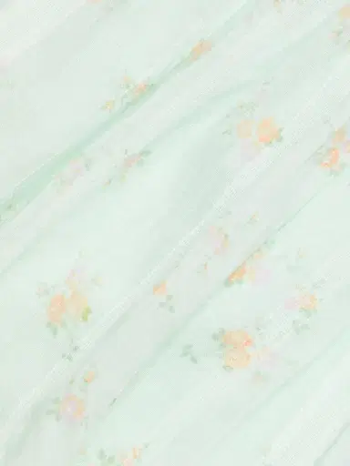 LoveShackFancy Women's Lyssara Floral Cotton A-Line Midi-Dress - Celadon Drift - Size XL | Thumbnail 7 LoveShackFancy Women's Lyssara Floral Cotton A-Line Midi-Dress - Celadon Drift - Size XL | Thumbnail 7