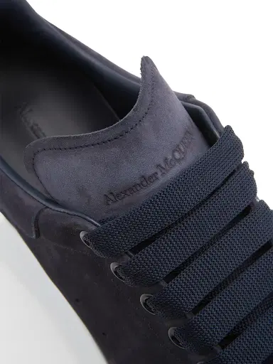 Alexander McQueen Men's Oversized Spray-Toe Suede Sneakers | Thumbnail 4 Alexander McQueen Men's Oversized Spray-Toe Suede Sneakers | Thumbnail 4