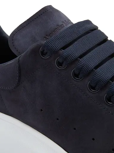 Alexander McQueen Men's Oversized Spray-Toe Suede Sneakers | Thumbnail 6 Alexander McQueen Men's Oversized Spray-Toe Suede Sneakers | Thumbnail 6