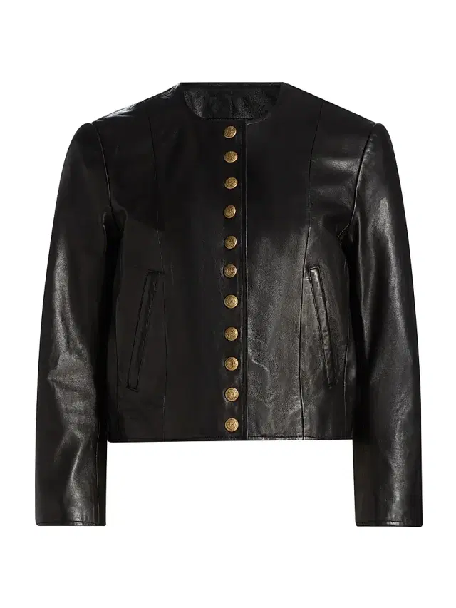 Women's Leather Jacket - Black