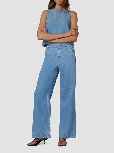 Joe's Jeans Women's The Clean Wide-Leg Jeans - Copious | Thumbnail 2