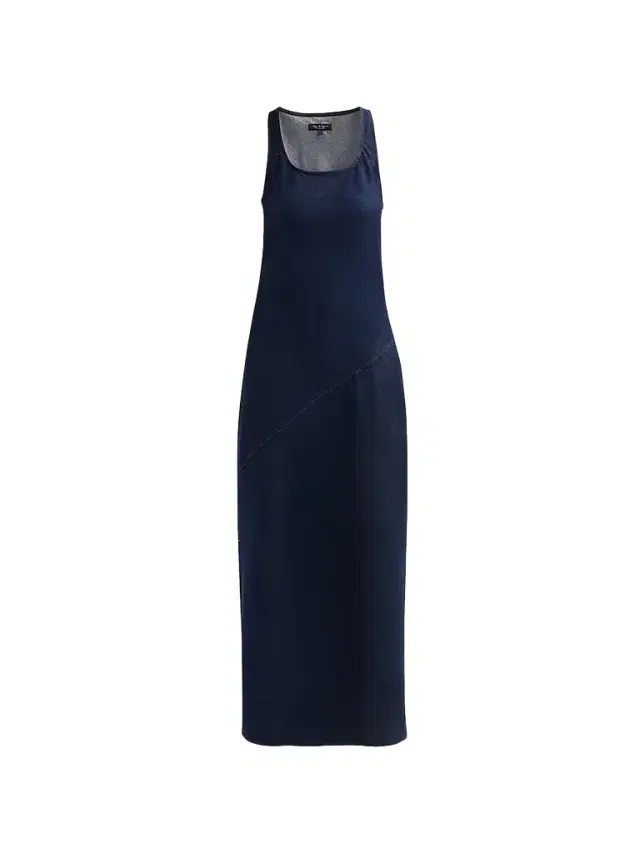 Women's Daisy Sleeveless Denim Maxi Dress - Ocean Rinse