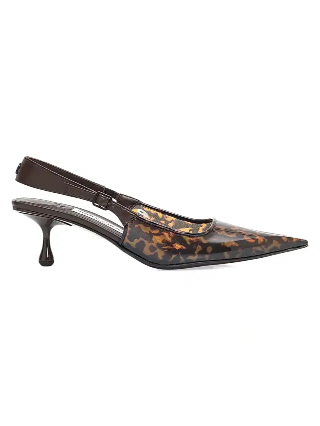 Jimmy Choo Women's Amel 50MM Tortoiseshell Slingback Pumps - Amber