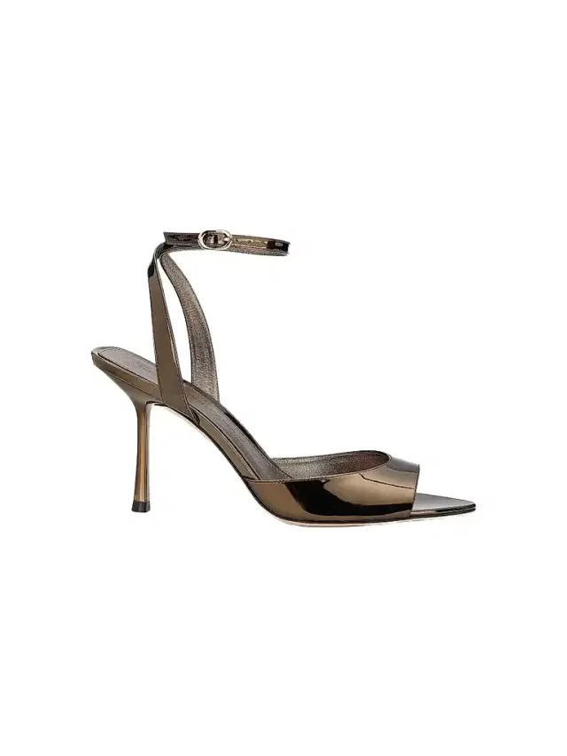 Stuart Weitzman Women's Lexington 85MM Leather Sandals - Cigar