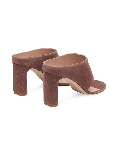 Stuart Weitzman Women's Babette 85MM Suede Sandals - Almost Mauve - Size 9.5 | Thumbnail 3 Stuart Weitzman Women's Babette 85MM Suede Sandals - Almost Mauve - Size 9.5 | Thumbnail 3