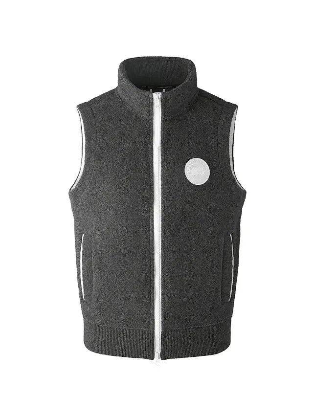 Canada Goose Men's Humannature Mersey Fleece Vest - Quarry Grey