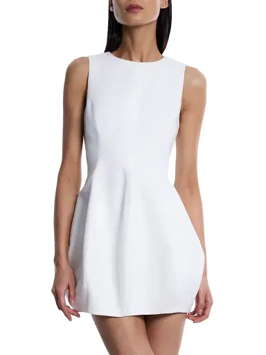BCBGMAXAZRIA Women's Structured Bubble Minidress - Gardenia - Size 14 | Thumbnail 3 BCBGMAXAZRIA Women's Structured Bubble Minidress - Gardenia - Size 14 | Thumbnail 3