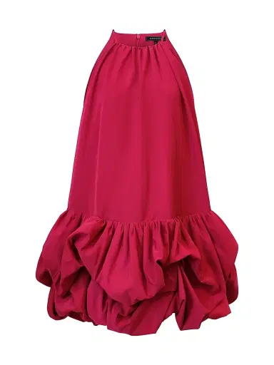 BCBGMAXAZRIA Women's Carmen Swing Ruffled Minidress - Granita | Thumbnail 1 BCBGMAXAZRIA Women's Carmen Swing Ruffled Minidress - Granita | Thumbnail 1