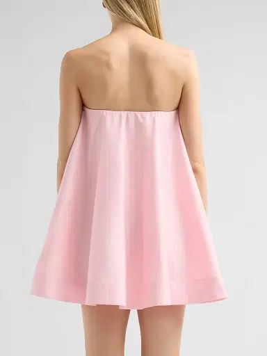 As It May Women's Nerisia 3D Floral Strapless Trapeze Minidress - Peony - Size XXL | Thumbnail 3 As It May Women's Nerisia 3D Floral Strapless Trapeze Minidress - Peony - Size XXL | Thumbnail 3