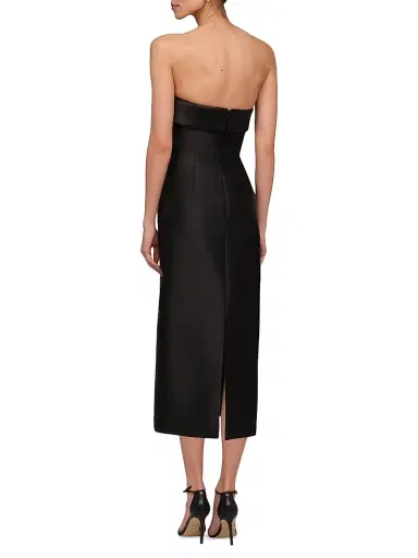 THEIA Women's Aliana Strapless Mikado Cocktail Dress | Thumbnail 4 THEIA Women's Aliana Strapless Mikado Cocktail Dress | Thumbnail 4