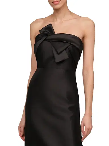 THEIA Women's Aliana Strapless Mikado Cocktail Dress | Thumbnail 5 THEIA Women's Aliana Strapless Mikado Cocktail Dress | Thumbnail 5
