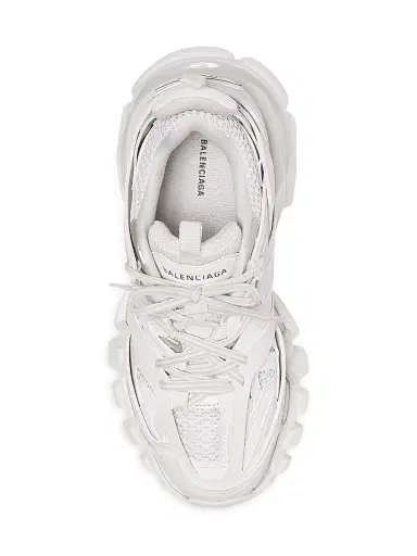 Balenciaga Women's Track Sneakers - White - Size 12 | Thumbnail 5