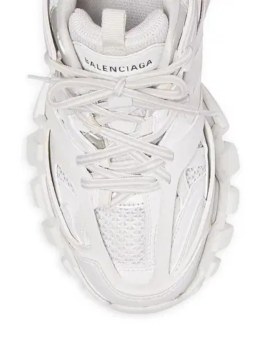 Balenciaga Women's Track Sneakers - White - Size 12 | Thumbnail 6