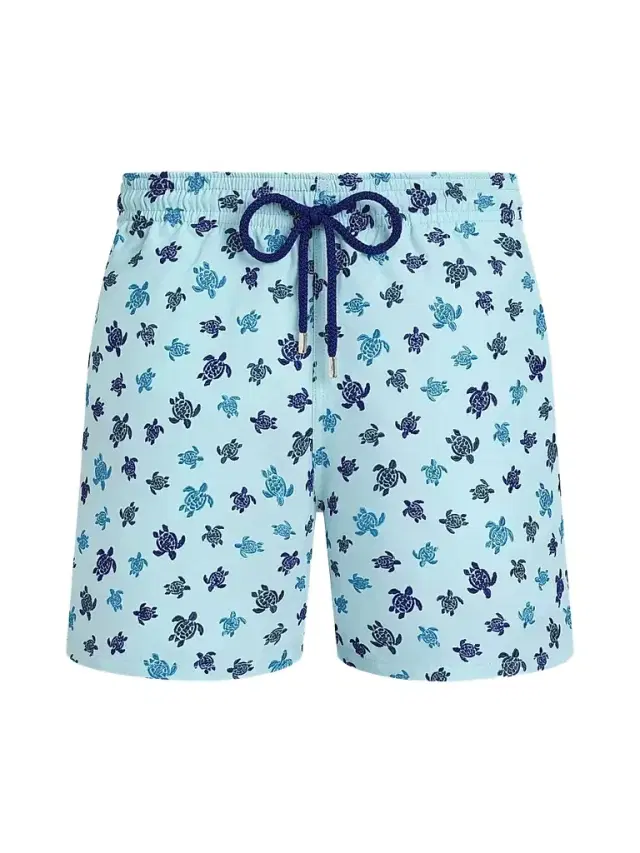 Men's Mistral Micro Ronde des Tortues Swim Shorts - Island Turtle