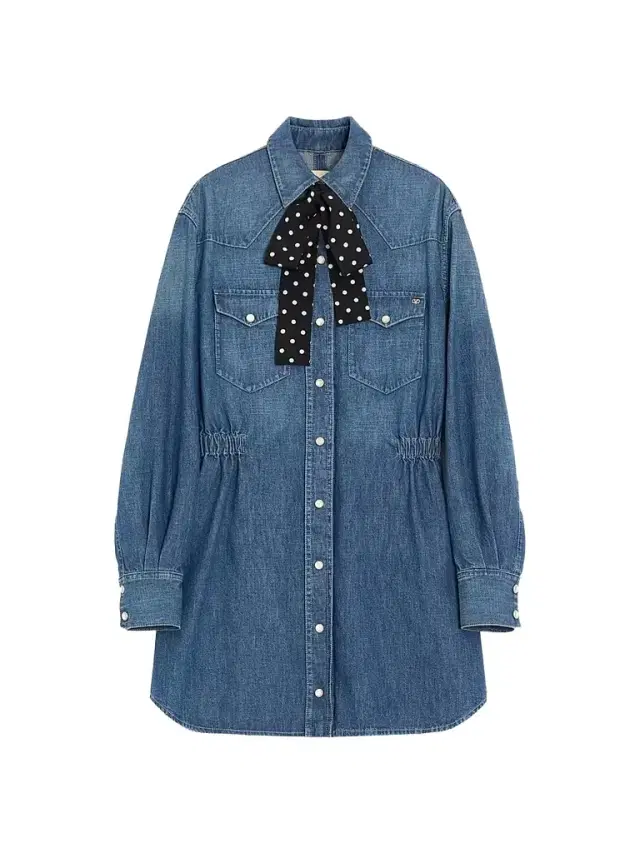 Valentino Garavani Women's Denim Mini Dress - Denim