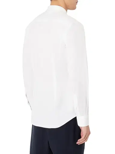 Giorgio Armani Men's Cotton Jersey Shirt | Thumbnail 4