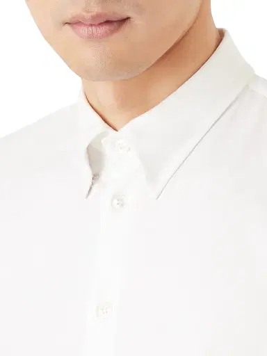 Giorgio Armani Men's Cotton Jersey Shirt | Thumbnail 6