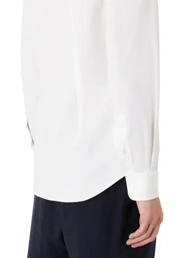 Giorgio Armani Men's Cotton Jersey Shirt | Thumbnail 7