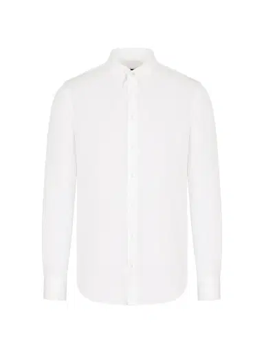 Giorgio Armani Men's Cotton Jersey Shirt | Thumbnail 1