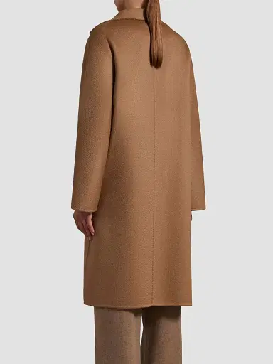Max Mara Women's Midi Cashmere Cardigan Coat - Camel | Thumbnail 3 Max Mara Women's Midi Cashmere Cardigan Coat - Camel | Thumbnail 3