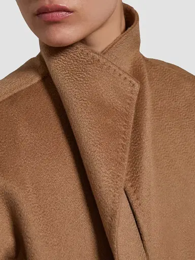 Max Mara Women's Midi Cashmere Cardigan Coat - Camel | Thumbnail 5 Max Mara Women's Midi Cashmere Cardigan Coat - Camel | Thumbnail 5
