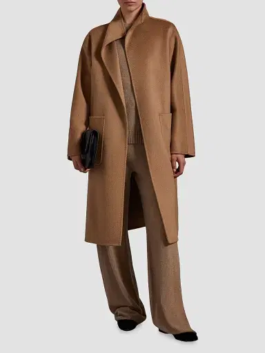 Max Mara Women's Midi Cashmere Cardigan Coat - Camel | Thumbnail 6 Max Mara Women's Midi Cashmere Cardigan Coat - Camel | Thumbnail 6
