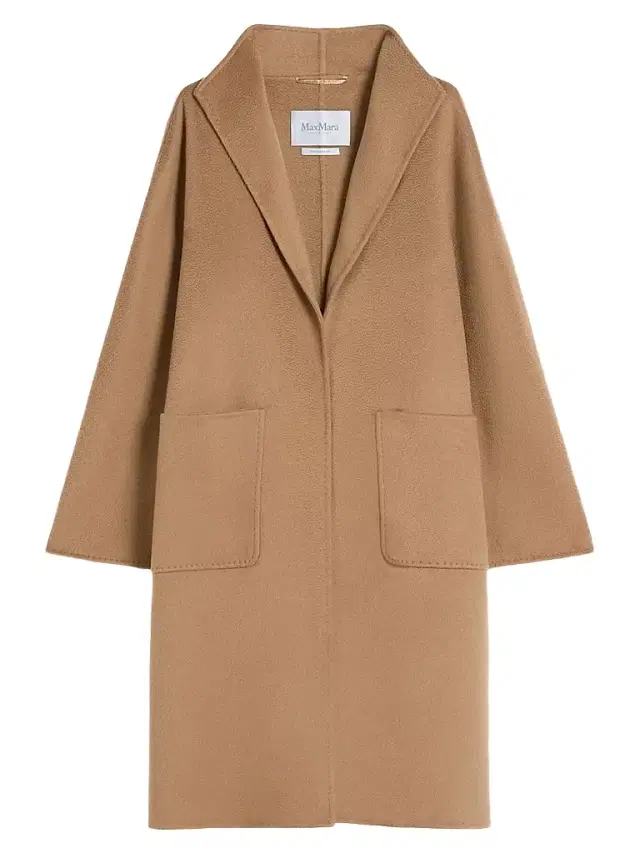 Max Mara Women's Midi Cashmere Cardigan Coat - Camel