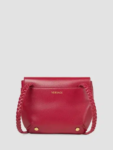 Versace Girl's Leather Crossbody Bag | Thumbnail 2 Versace Girl's Leather Crossbody Bag | Thumbnail 2