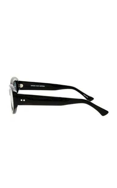 Dries Van Noten Oval-Framed Acetate Sunglasses | Thumbnail 3 Dries Van Noten Oval-Framed Acetate Sunglasses | Thumbnail 3