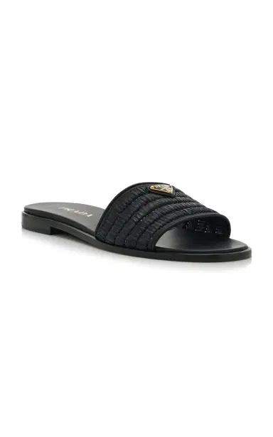 Prada Crocheted Sandals | Thumbnail 4 Prada Crocheted Sandals | Thumbnail 4