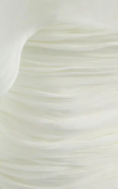 Simkhai Danielle Crinkled Jersey Cape Gown | Thumbnail 5